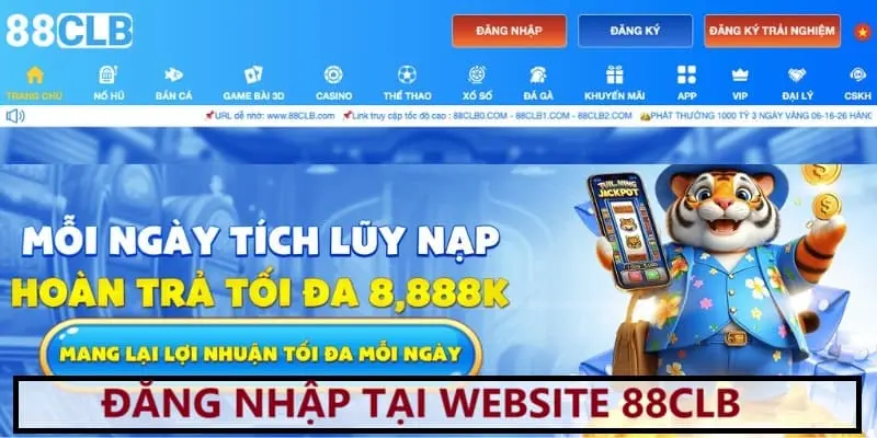 Truy cập vào trang chủ nhà cái nếu muốn đăng nhập tài khoản game